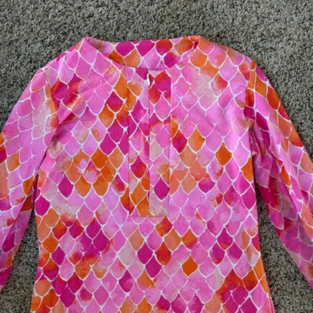 Ibkul Pink and Orange Golf Dress - Picture 2 of 7